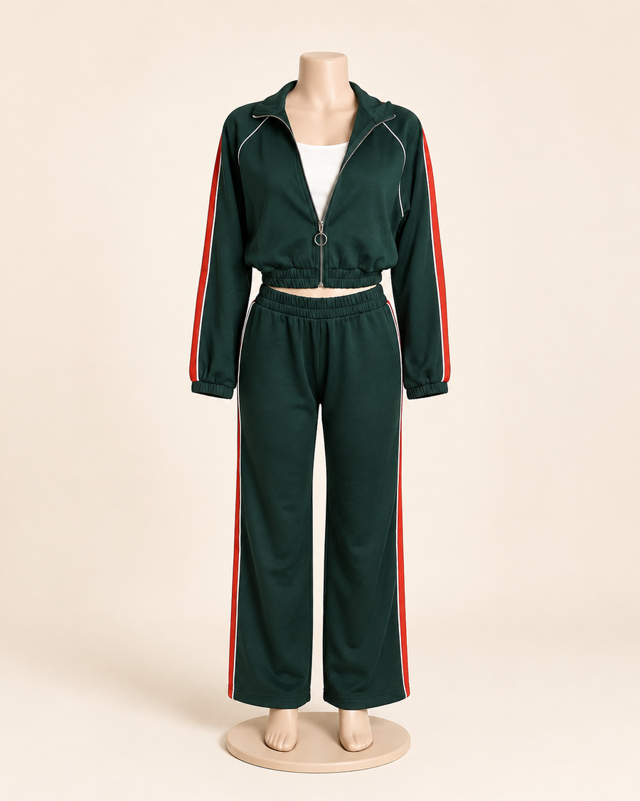 Two Piece Tracksuit- Green