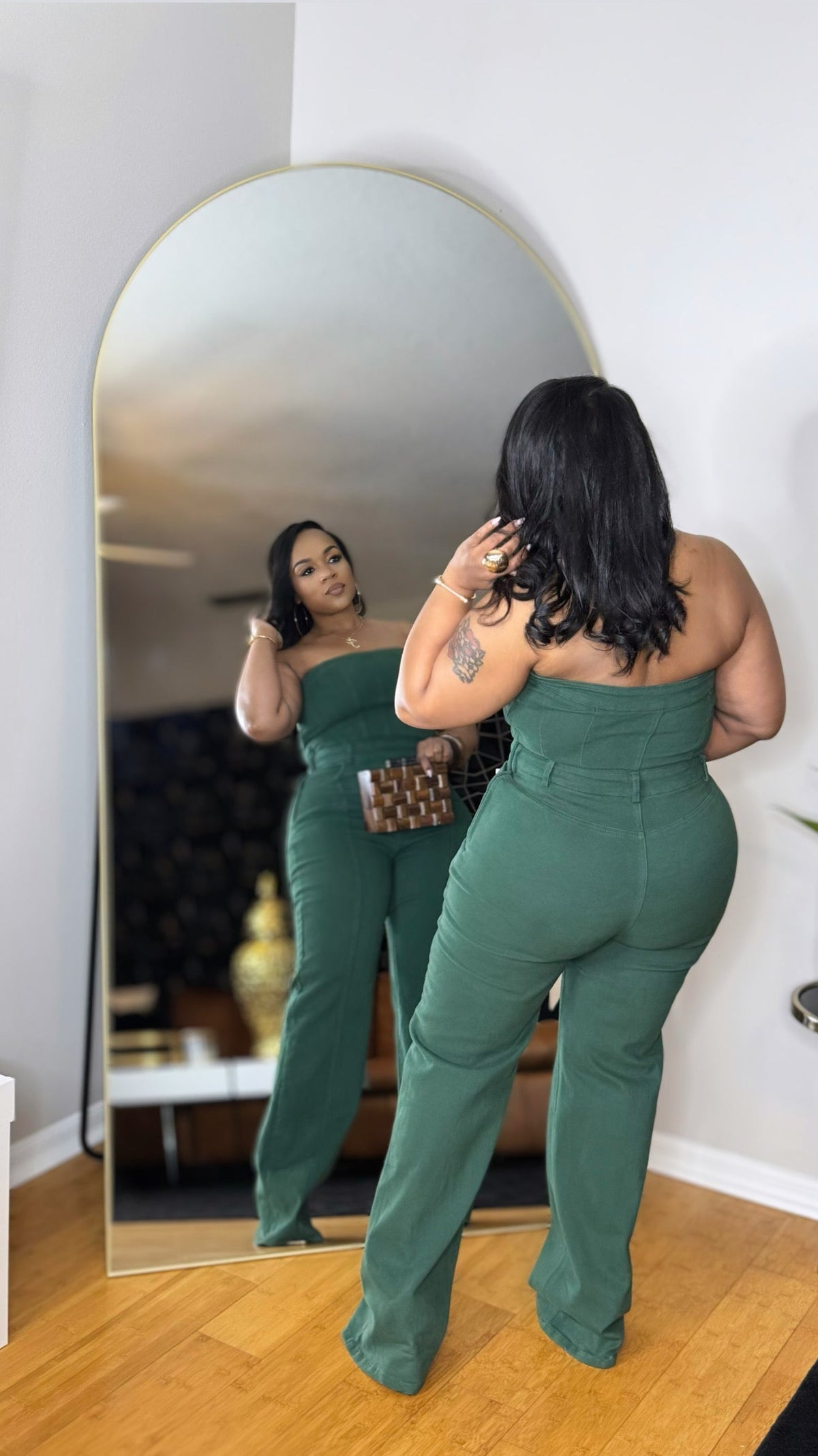 Perfectly Cute Jumpsuit Green