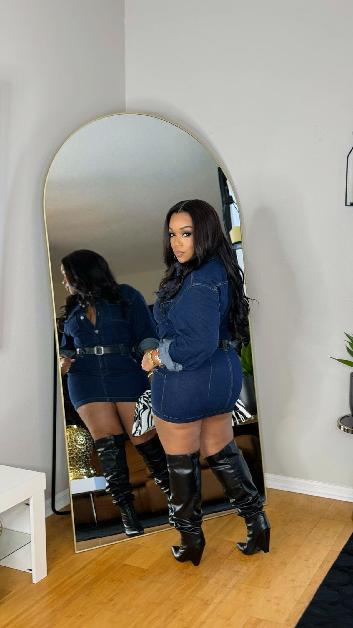 Ms. Denim Dress