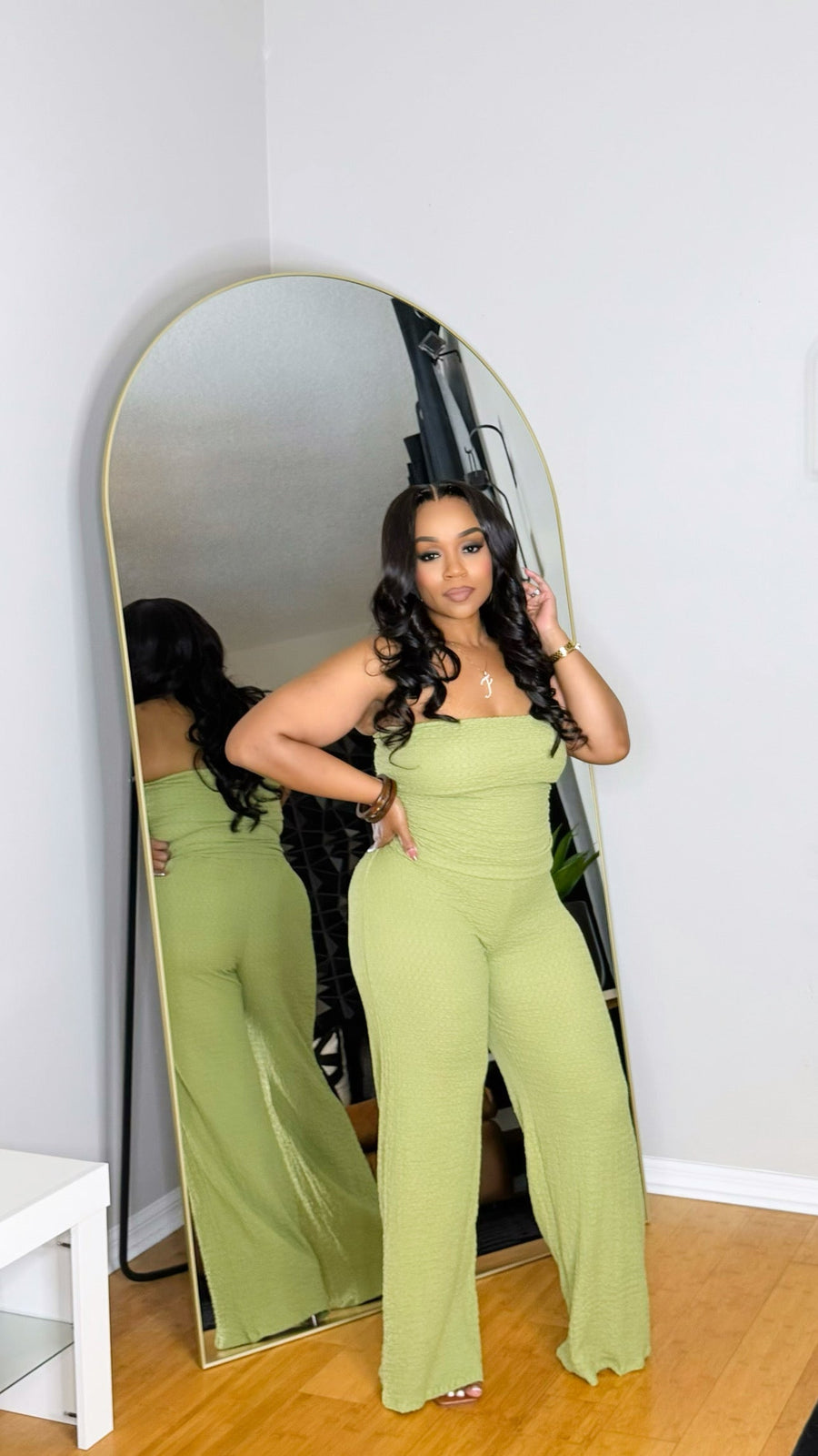 Fullest Life Pant Set- Sage