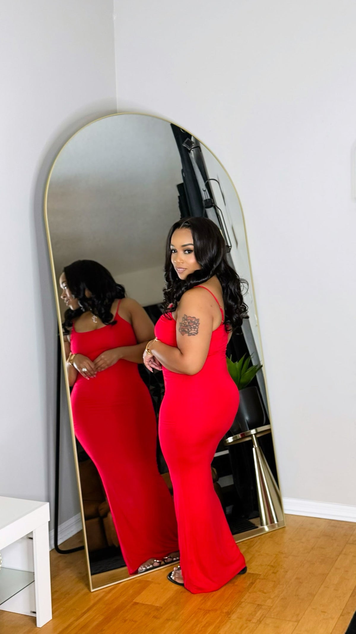 Red Maxi Dress