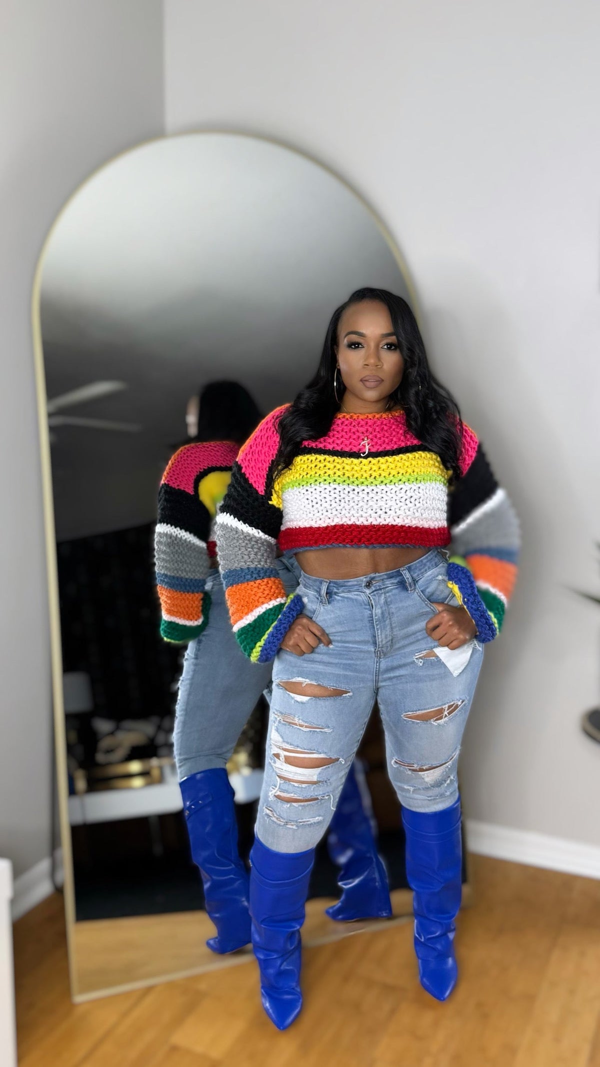 In Living Color Sweater