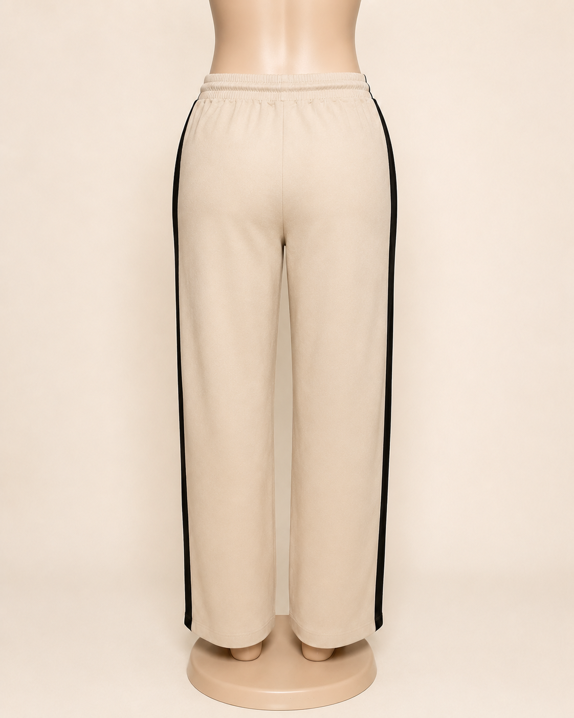 Tan/Black Linen Pants