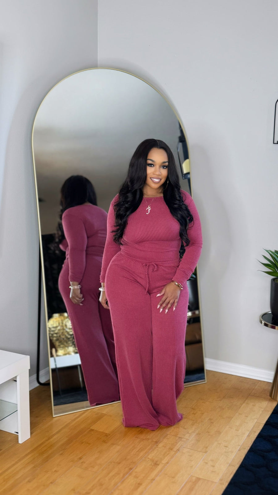 Fall Breeze Set- Burgundy