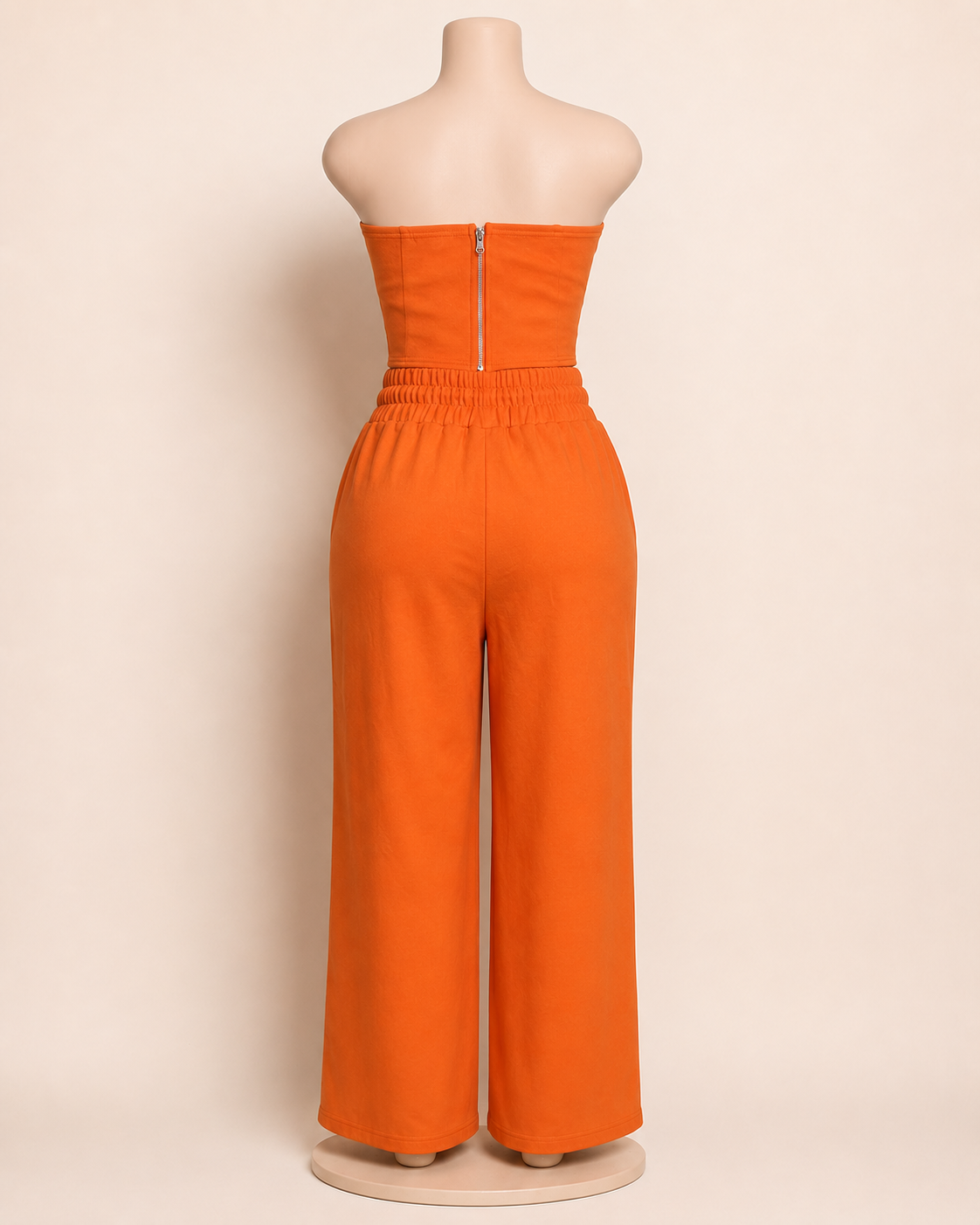 Corset Top Set- Orange