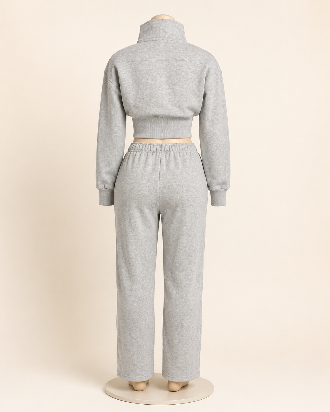 Two Piece Lounge Set- Grey