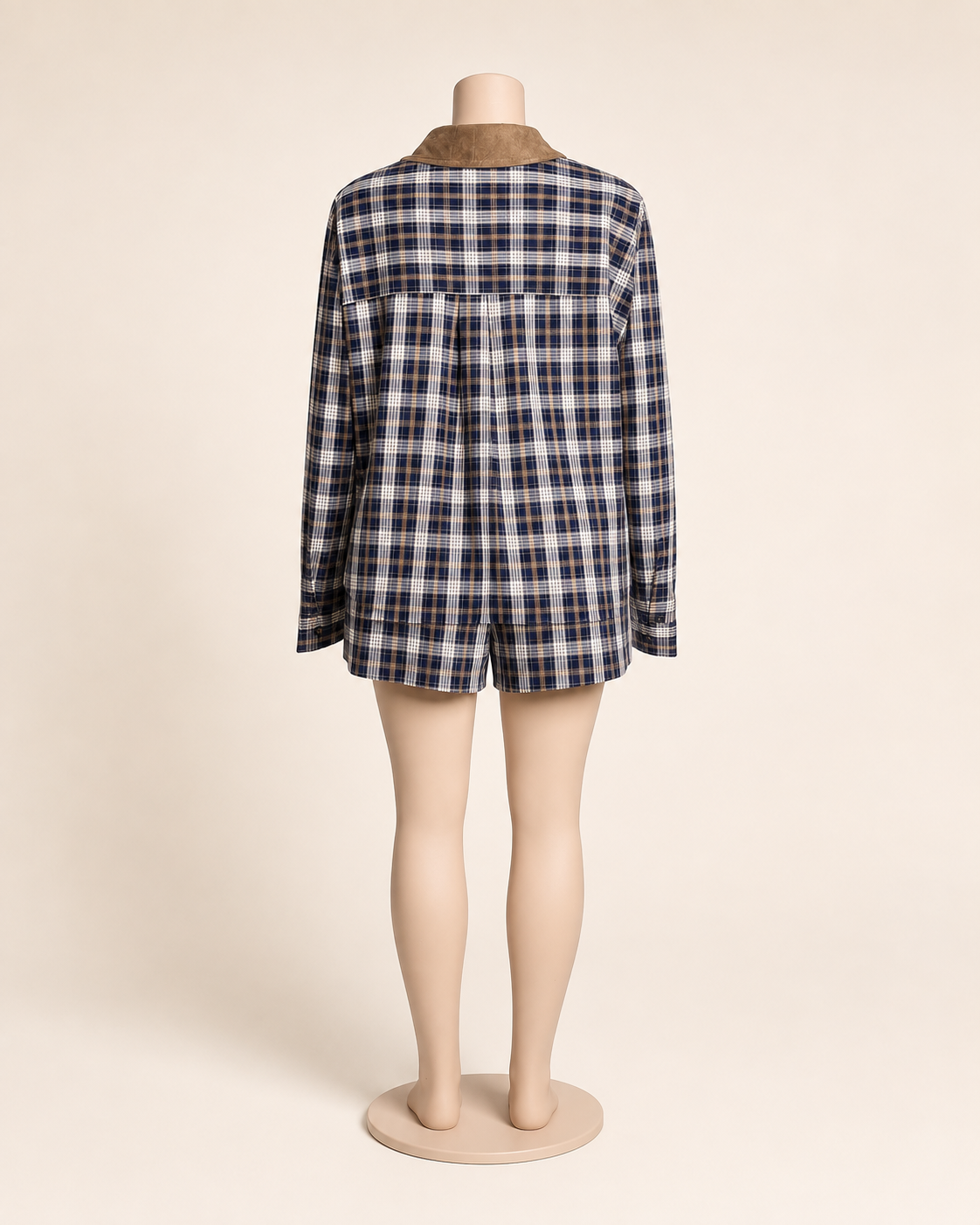 Plaid Short Set