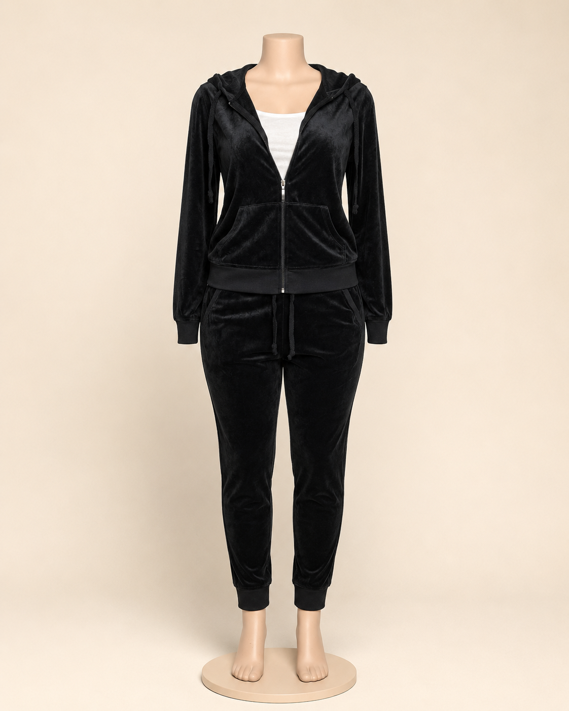 Velour Set- Black