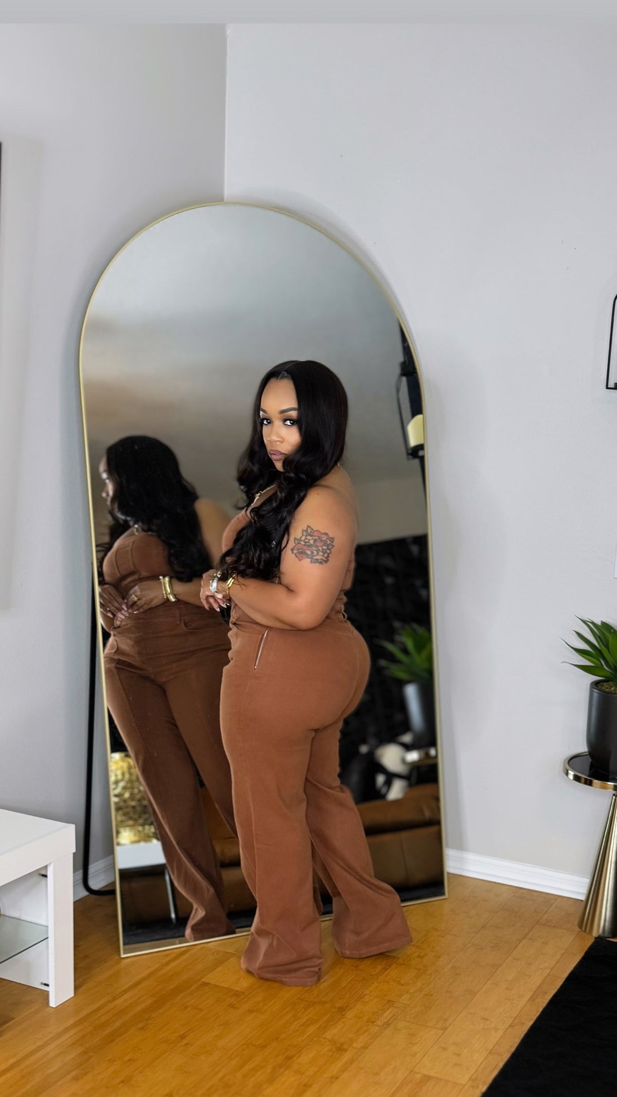 Perfectly Cute Jumpsuit Brown