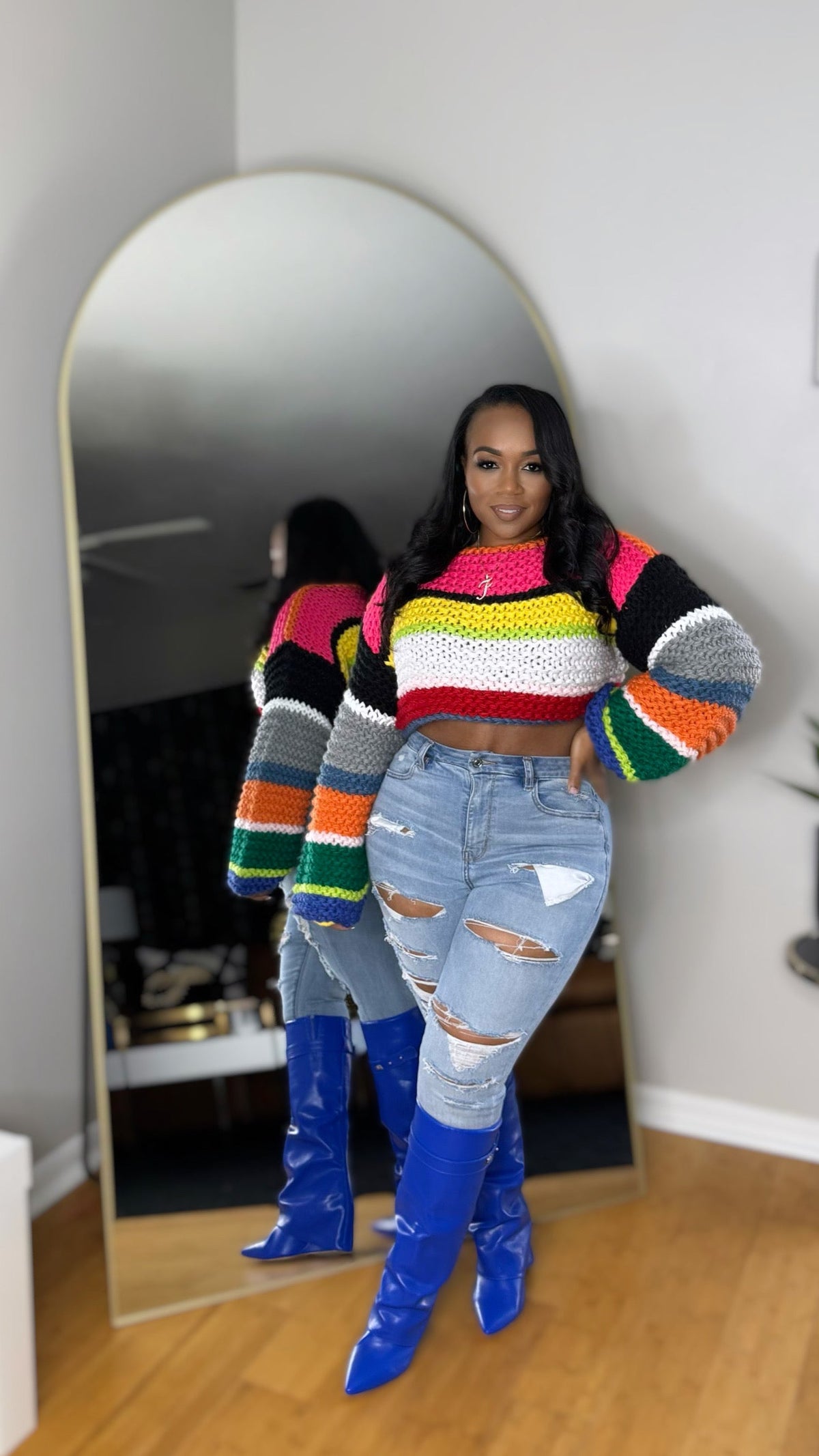 In Living Color Sweater
