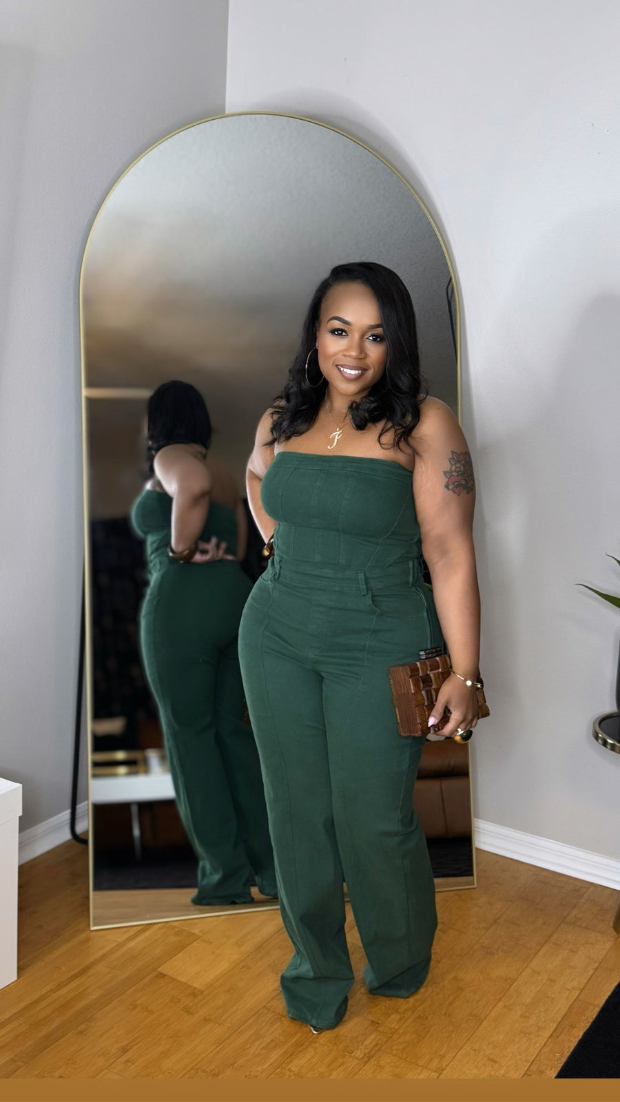 Perfectly Cute Jumpsuit Green
