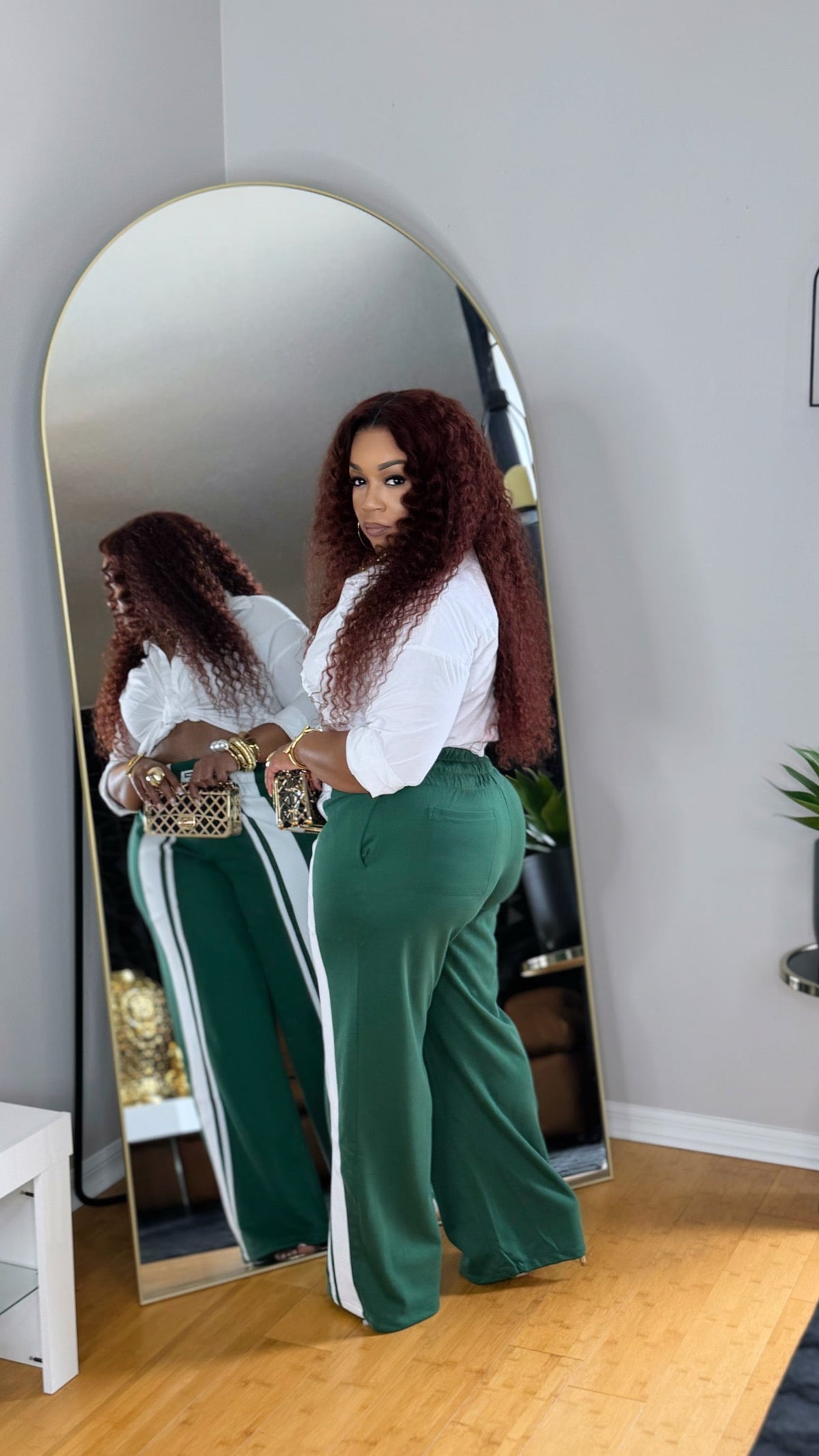 Ready to Vibe Pants-Green