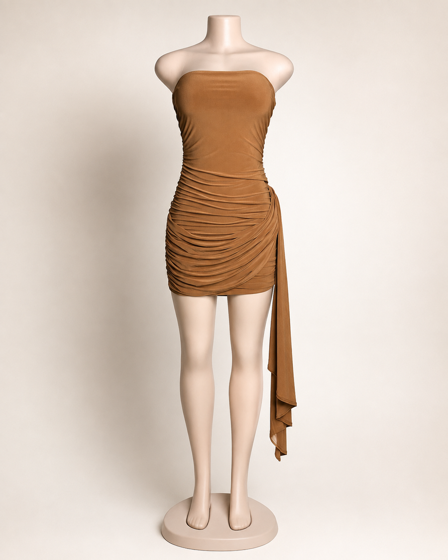 Date Night Ruched Dress