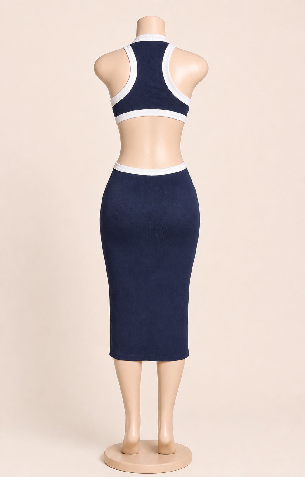 Navy Midi Dress