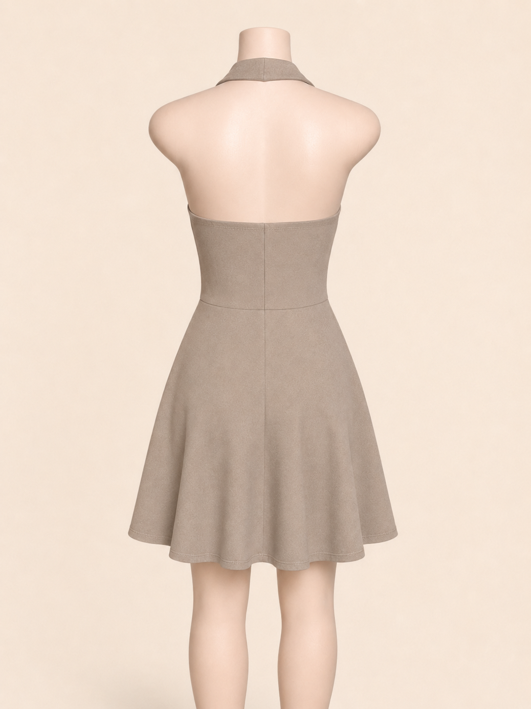 Halter Dress Mocha