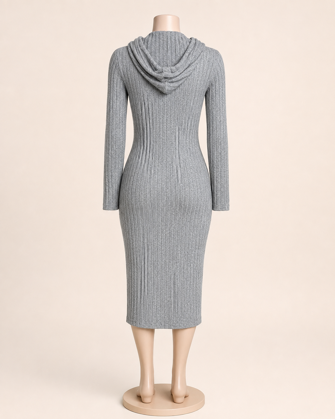 Grey Hoodie Dress