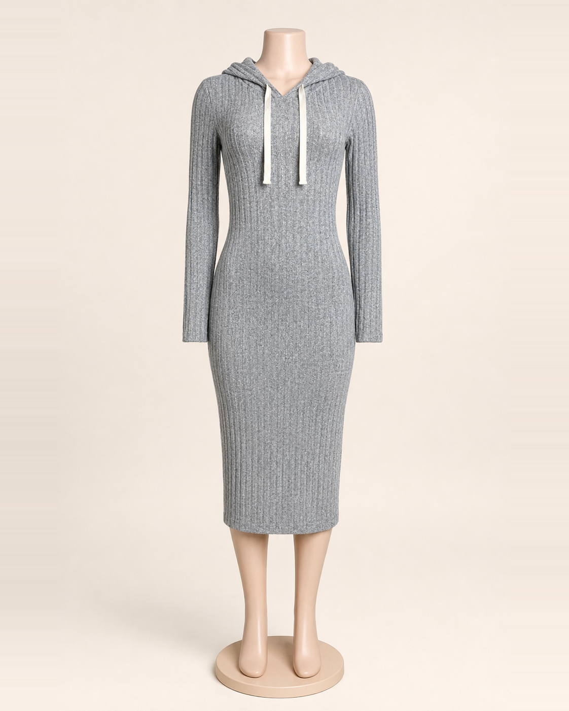 Grey Hoodie Dress