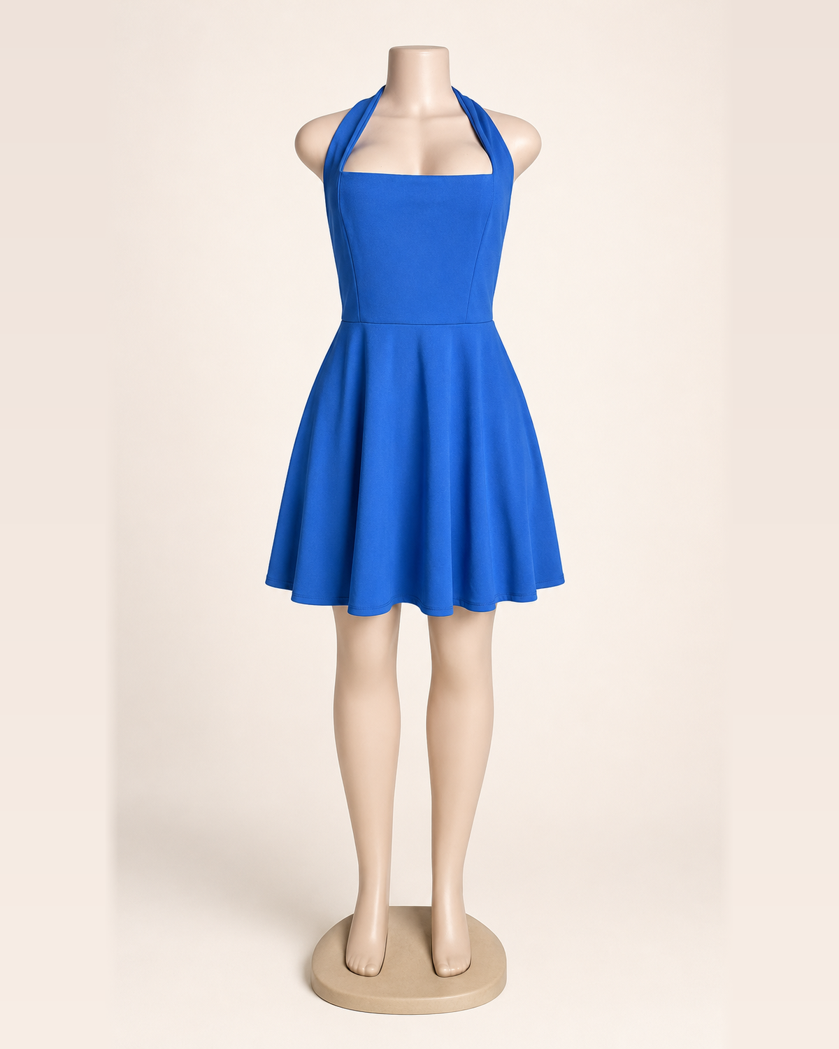 Halter Dress Blue