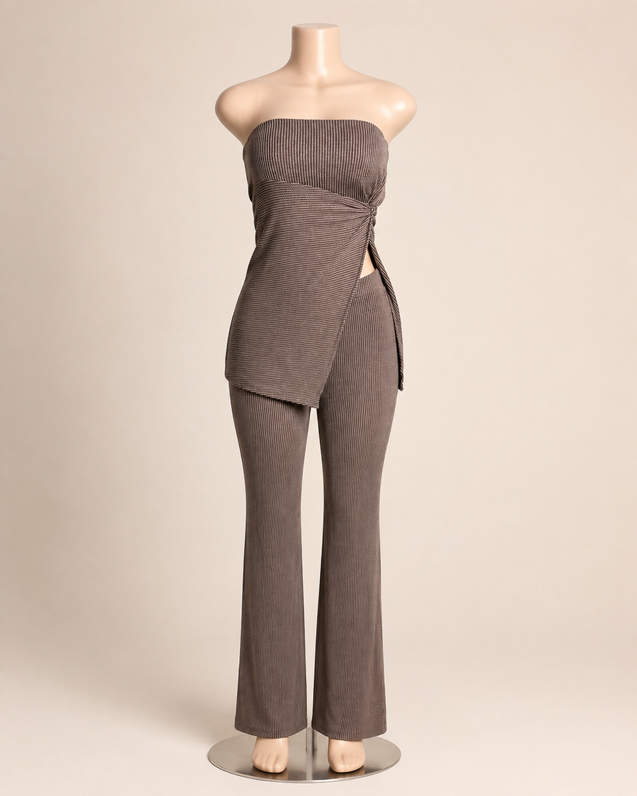 Textured Set- Mocha